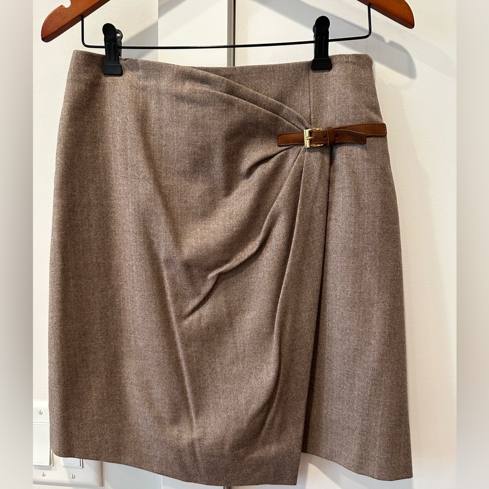 Les Copains Caramel Skirt Size 2